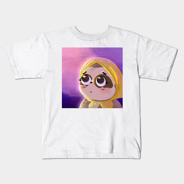 starring at you by jilooo Kids T-Shirt by byjilooo